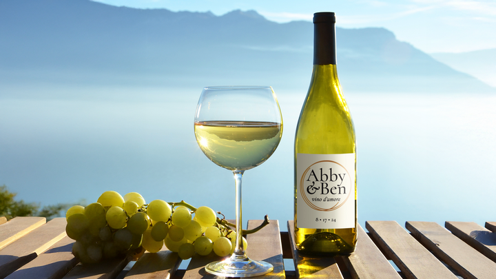 Wedding Wine Label Thumbnail