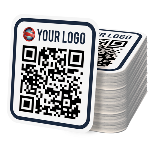 Custom Data Qr Code Stickers Order Personalized Qr Labels 