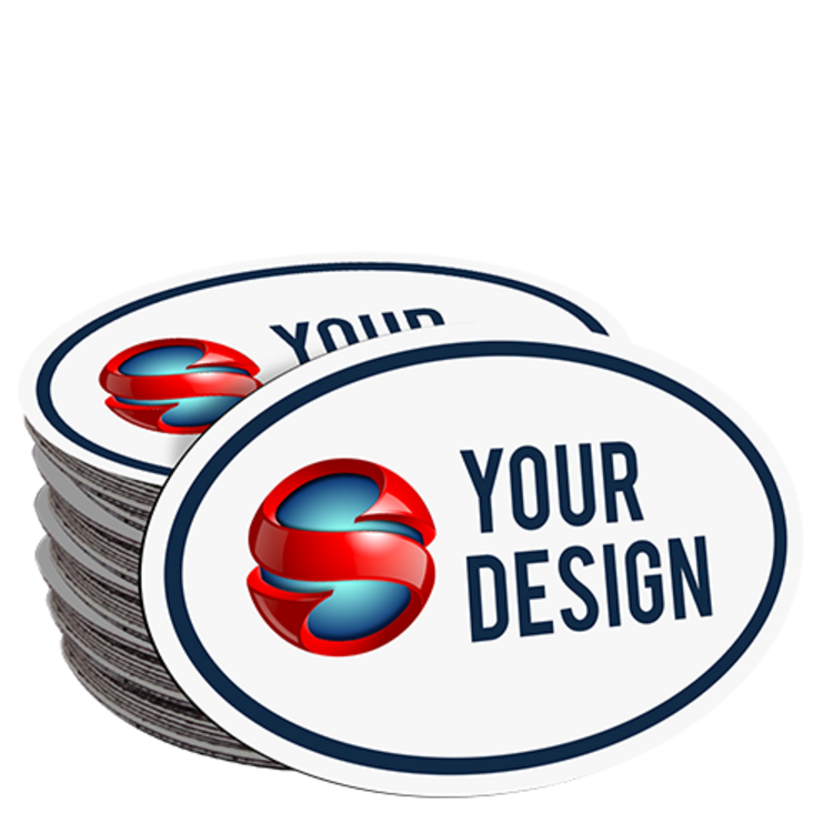 Get Noticed With These Affordable, Quality Custom Oval