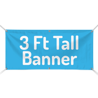 3 Ft. Custom Banner