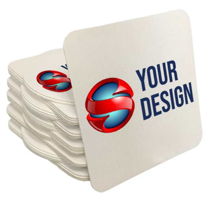 Coasters Customized With Your Logo Or Design Free Shipping!