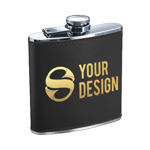 Customize Your Flask Laser Engraved or UV Printed