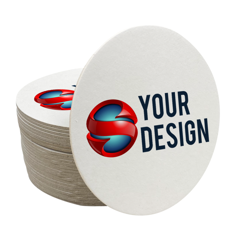 Custom Circle Paper Coasters